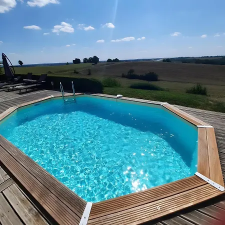 Maison Campagne Avec Piscine Et Semesterbostad La Salvetat-Belmontet