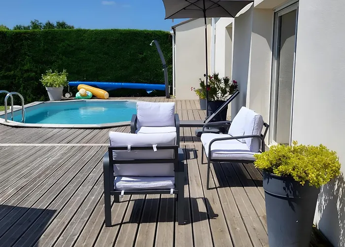 Nyaraló Maison Campagne Avec Piscine Et La Salvetat-Belmontet